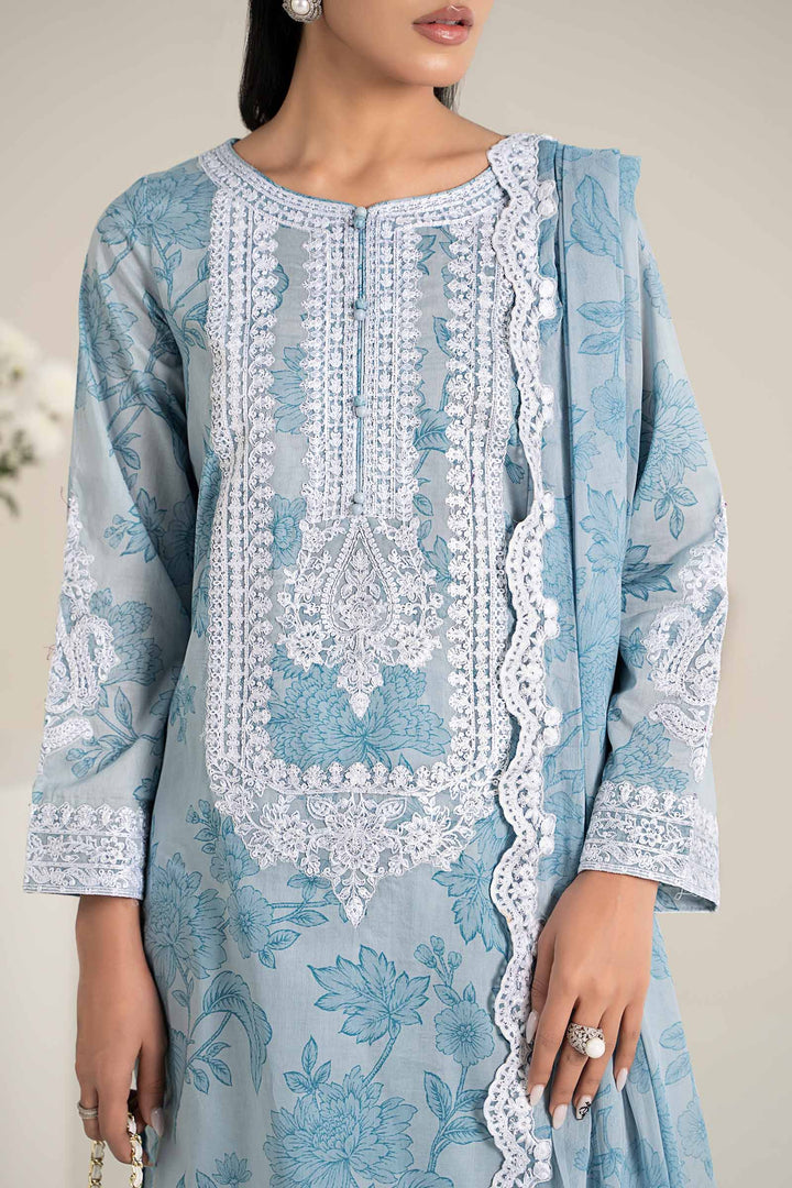 LUXURY LAWN 3PCS STITCHED | LE-4265-UAE