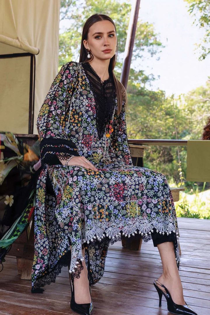 LUXURY LAWN 3PCS STITCHED | LE-4266-UAE