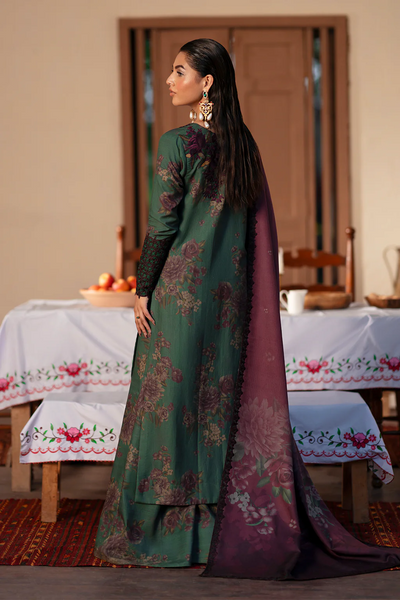 Luxury Lawn Stitched Suit 3 piece - 2025 - LE-11