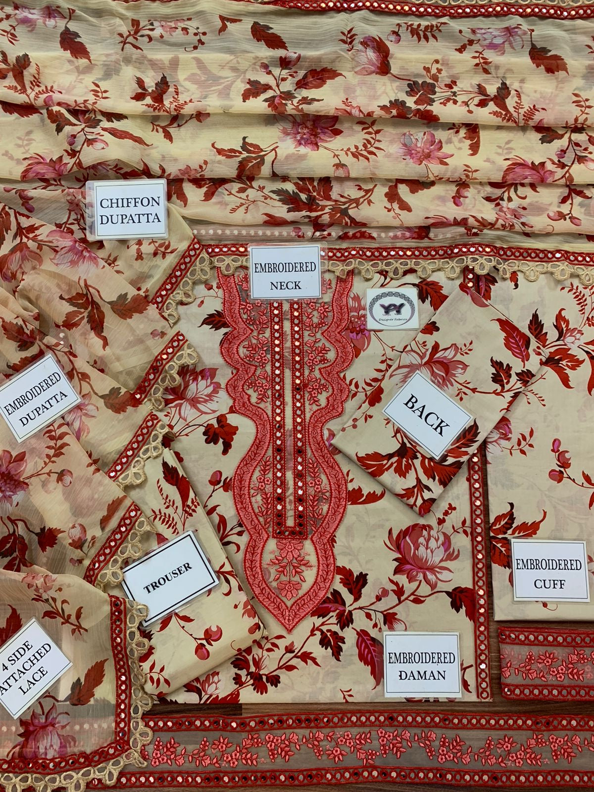LUXURY LAWN 3PCS
