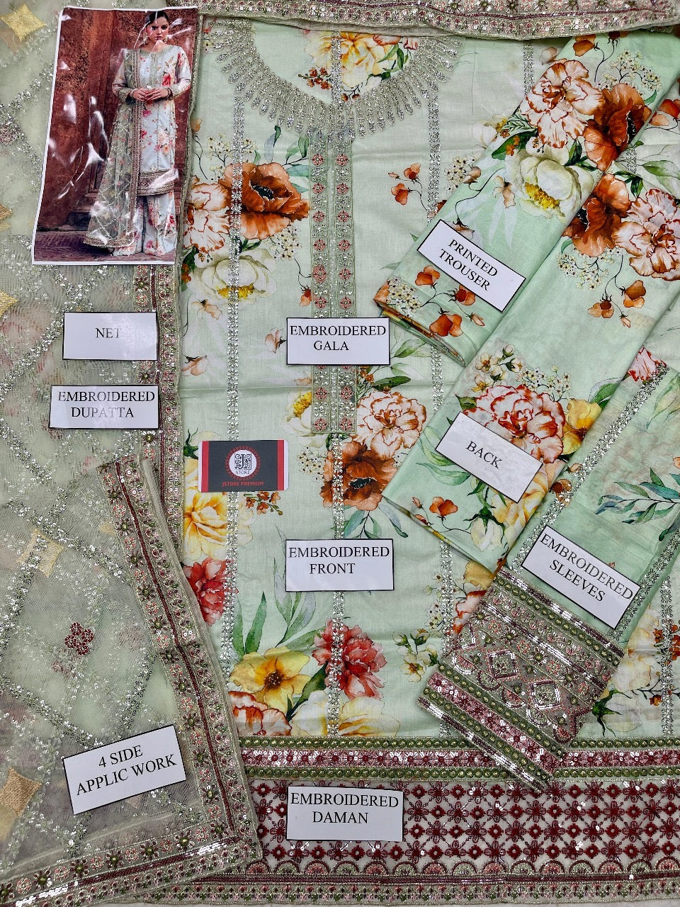 LUXURY LAWN 3PCS