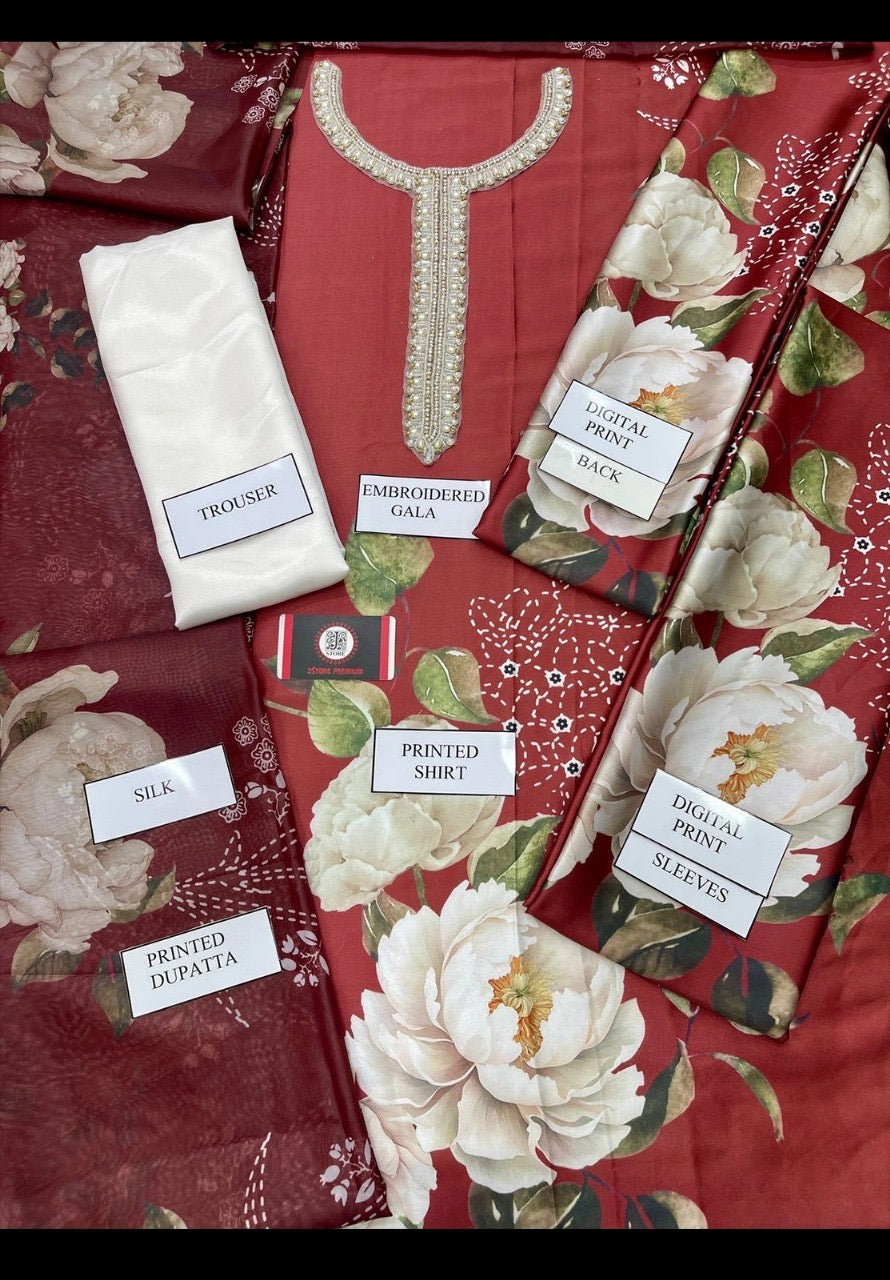 LUXURY SILK 3PCS