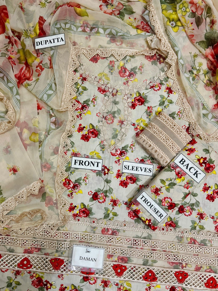 LUXURY LAWN 3PCS
