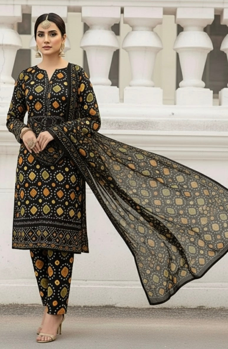 LUXURY LAWN 3PCS