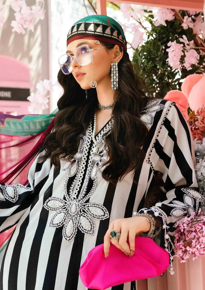 Luxury Lawn Stitched Suit 3 piece - 2025 - LE-05