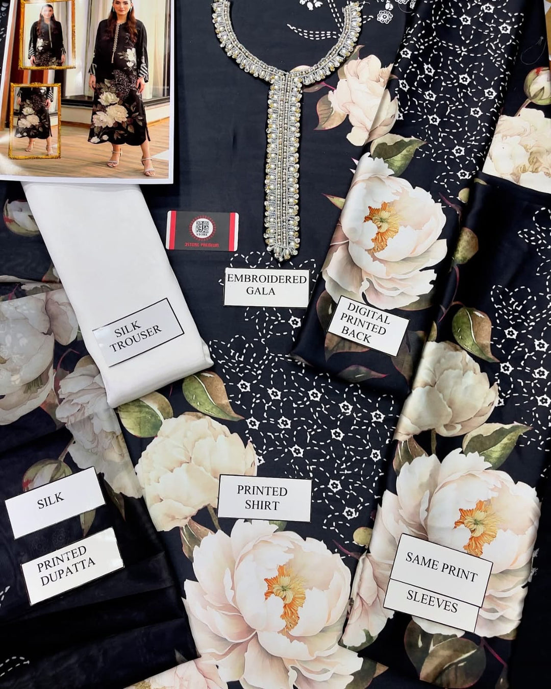 LUXURY SILK 3PCS