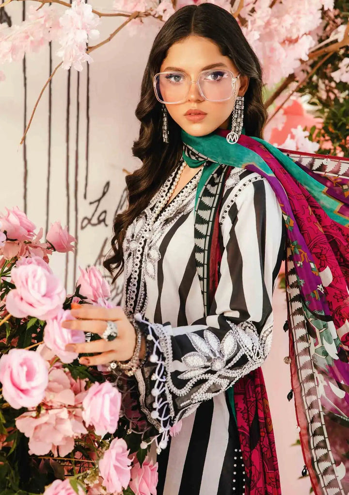 Luxury Lawn Stitched Suit 3 piece - 2025 - LE-05