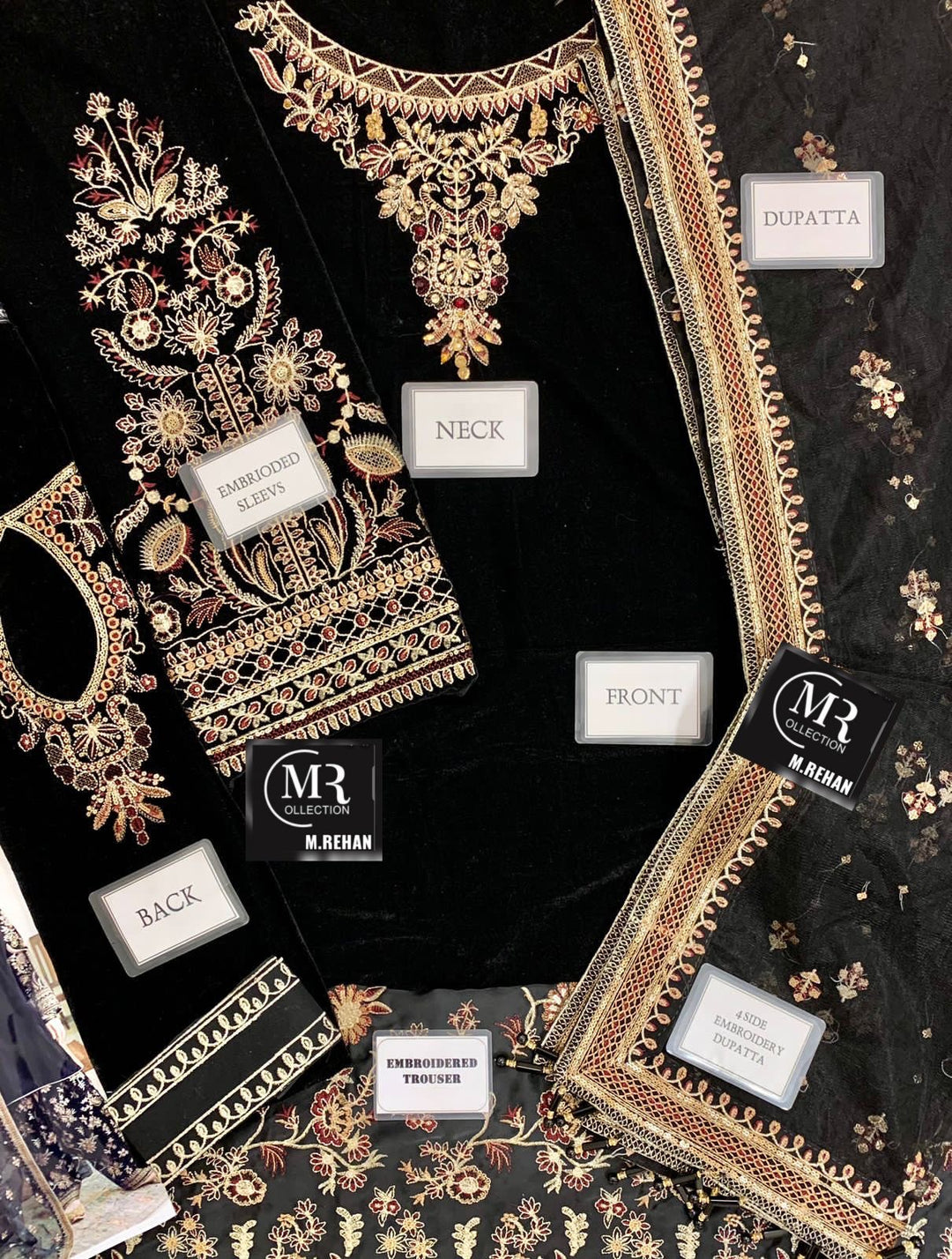 LUXURY VELVET 3PCS