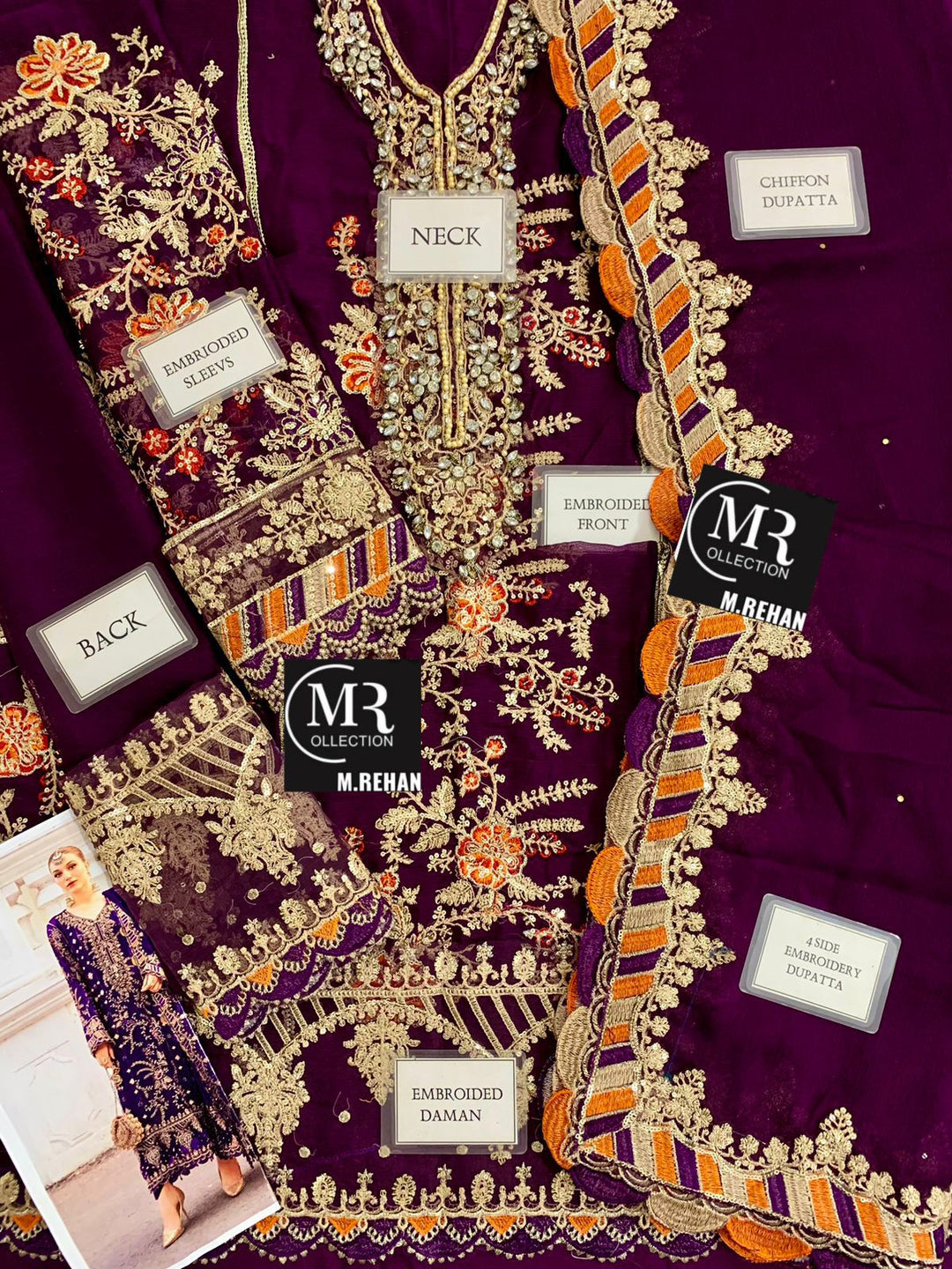 LUXURY CHIFFON 3PCS