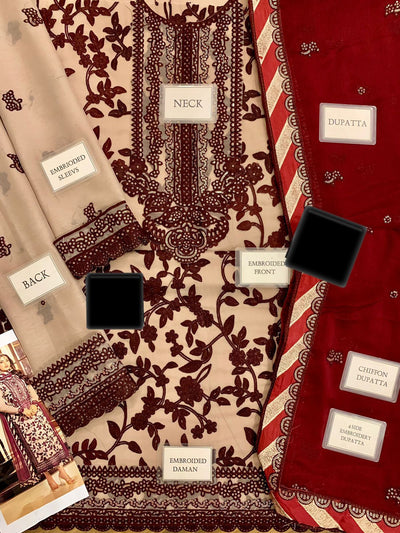 LUXURY CHIFFON 3PCS