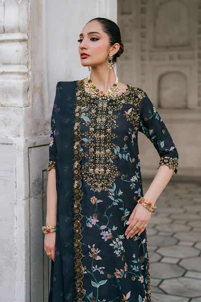Luxury Lawn Stitched Suit 3 piece - 2025 - LE-05