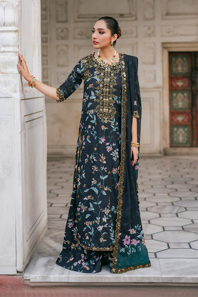 Luxury Lawn Stitched Suit 3 piece - 2025 - LE-05