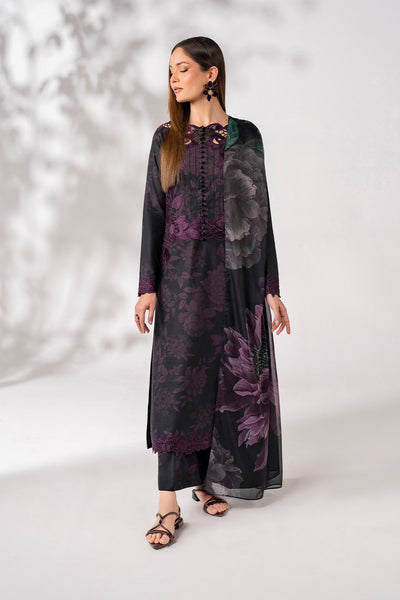 Luxury Lawn Stitched Suit 3 piece - 2025 - LE-03