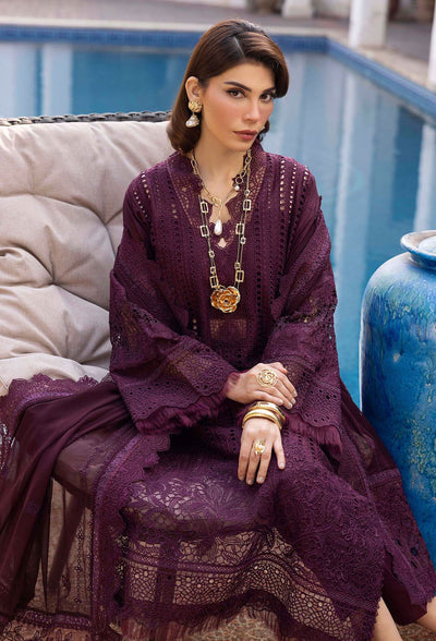 Luxury Lawn Premium Stitched Suit 3 Piece - LEC-02