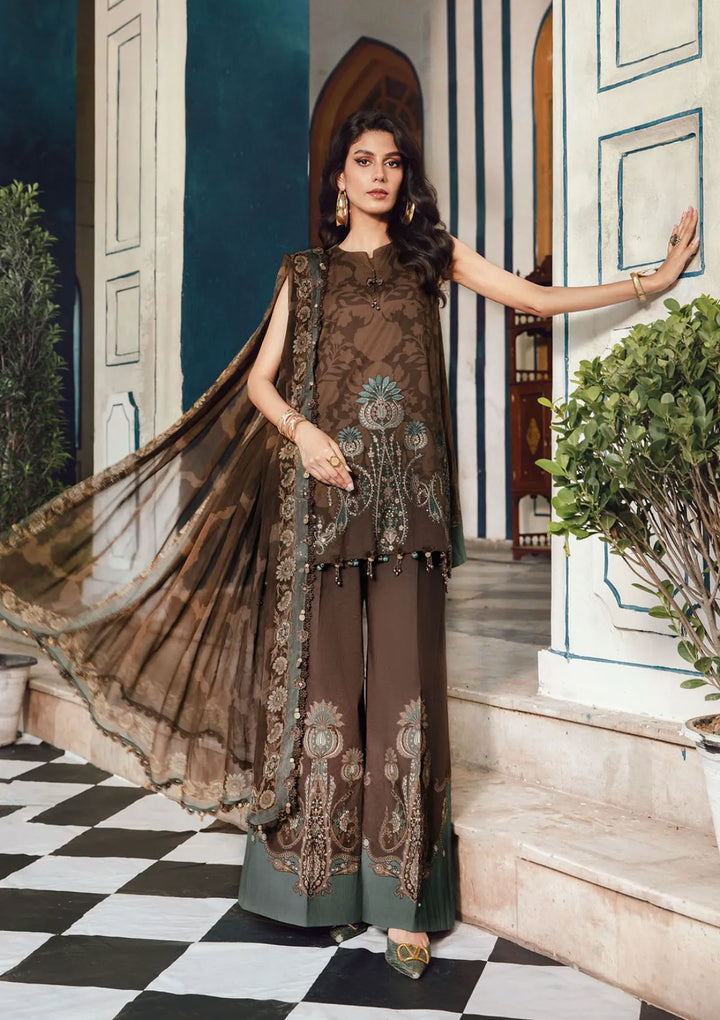 Maria B Mprints Fall Lawn Print