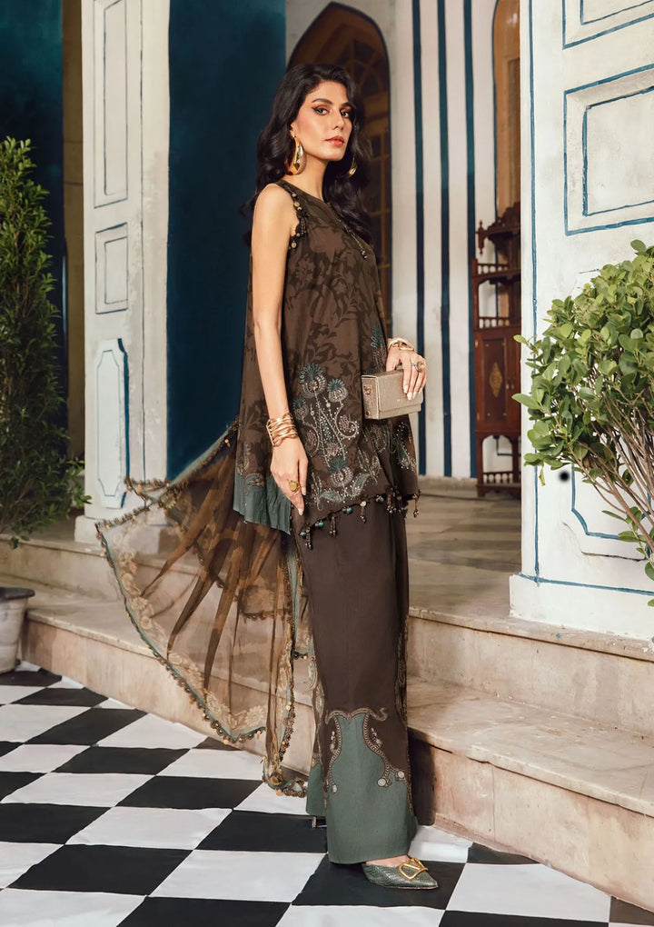 Maria B Mprints Fall Lawn Print