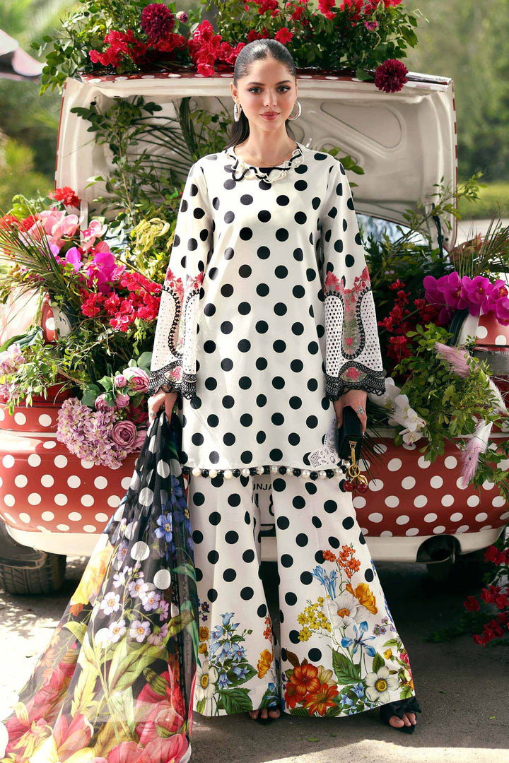 Maria B Luxury Lawn Embroidered 3 piece