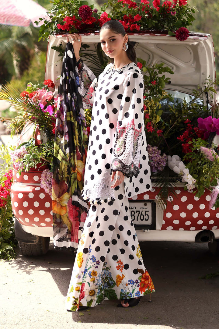 Maria B Luxury Lawn Embroidered 3 piece
