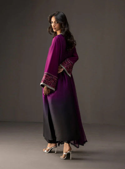 DIGITAL PRINTED SHAMOZ SILK 3 PIECE SUIT