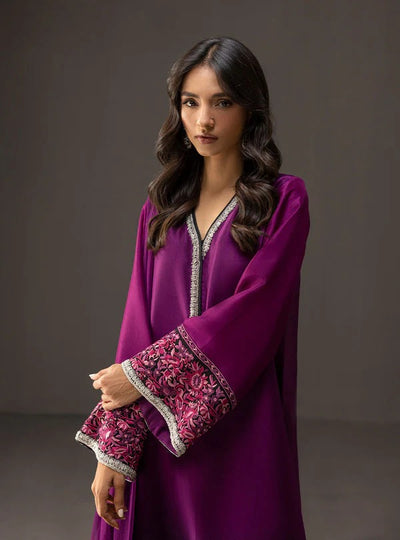 DIGITAL PRINTED SHAMOZ SILK 3 PIECE SUIT