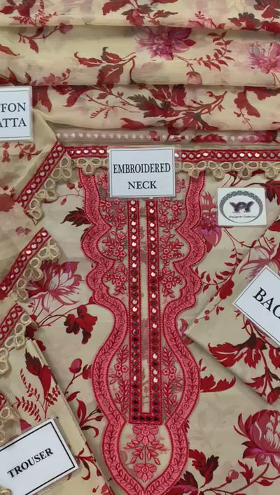 LUXURY LAWN 3PCS