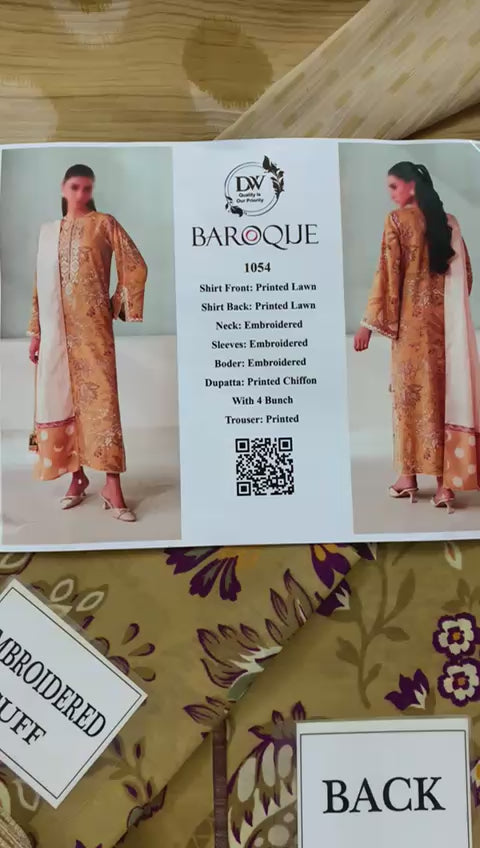 LUXURY LAWN 3PCS
